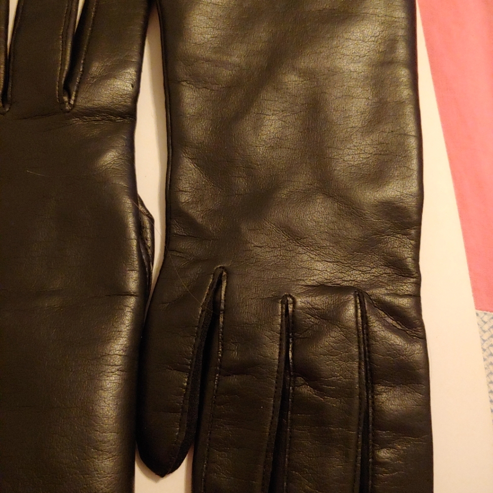 Black nylon gloves size XXL